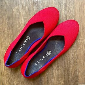 ROTHY’S Red Ballet Flats❣️